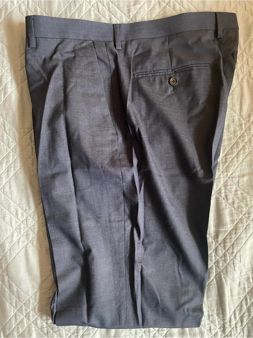J. CREW Ludlow Slim-fit suit pant in Italian wool Deep Paci 36 $250 NWT 43966